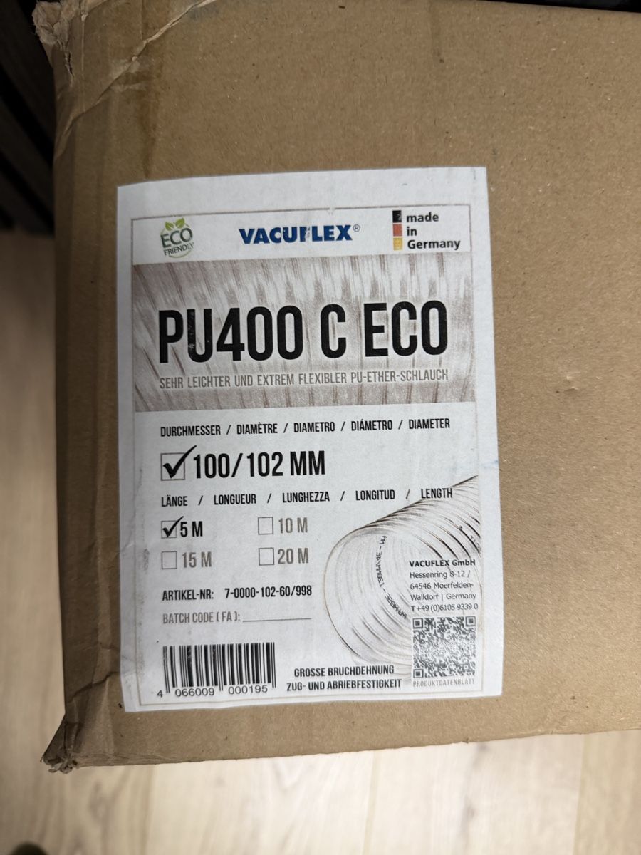 Ventilazione: Abluftventilator 100mm  inkl. 10m und 5m Schlauch – Nuovo (secondo la descrizione) da Balzers venduto da luk_6d2y 3