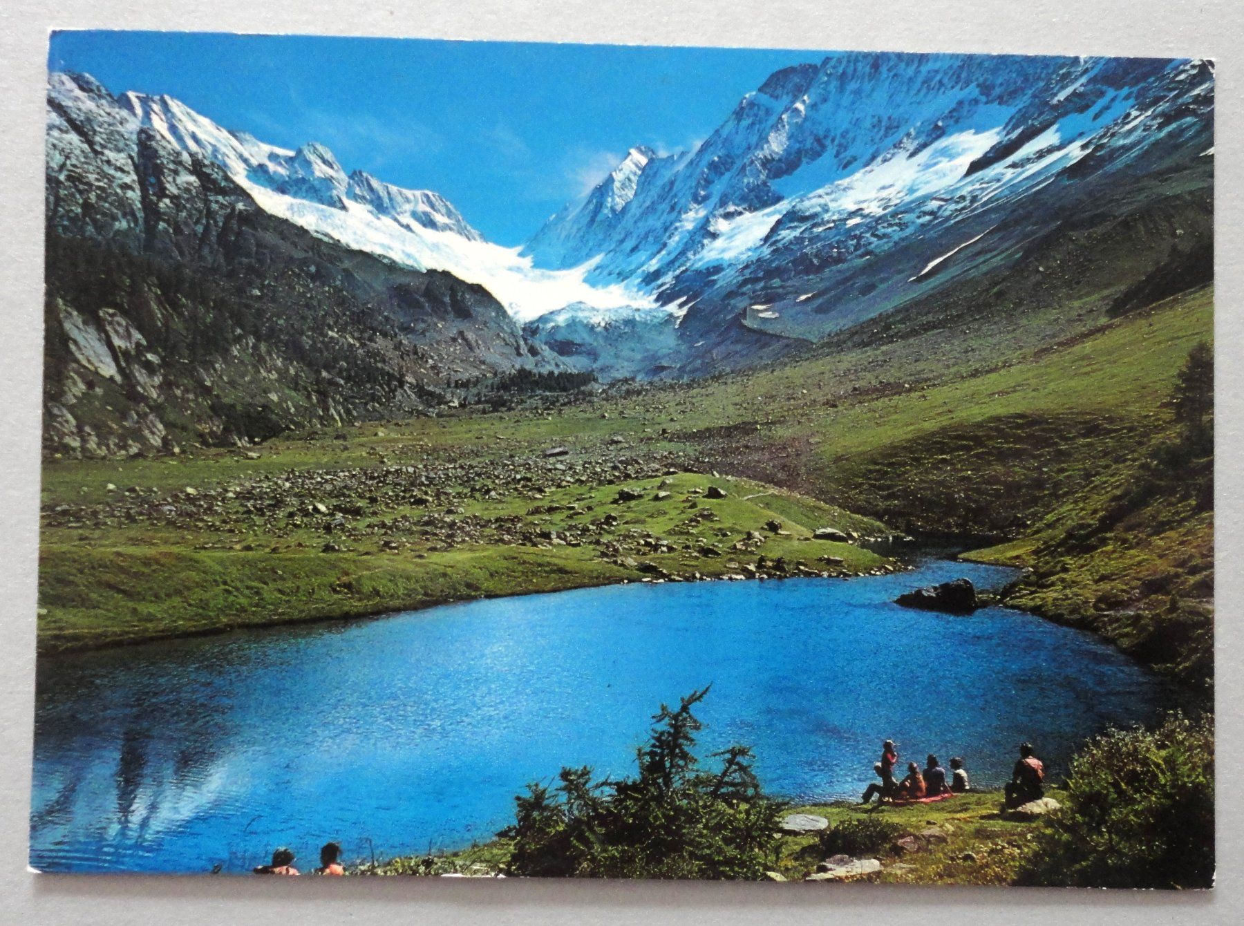 Cartoline postali: Grundsee 1843 m, Lötschental – Usato da Fétigny venduto da Billy2miny