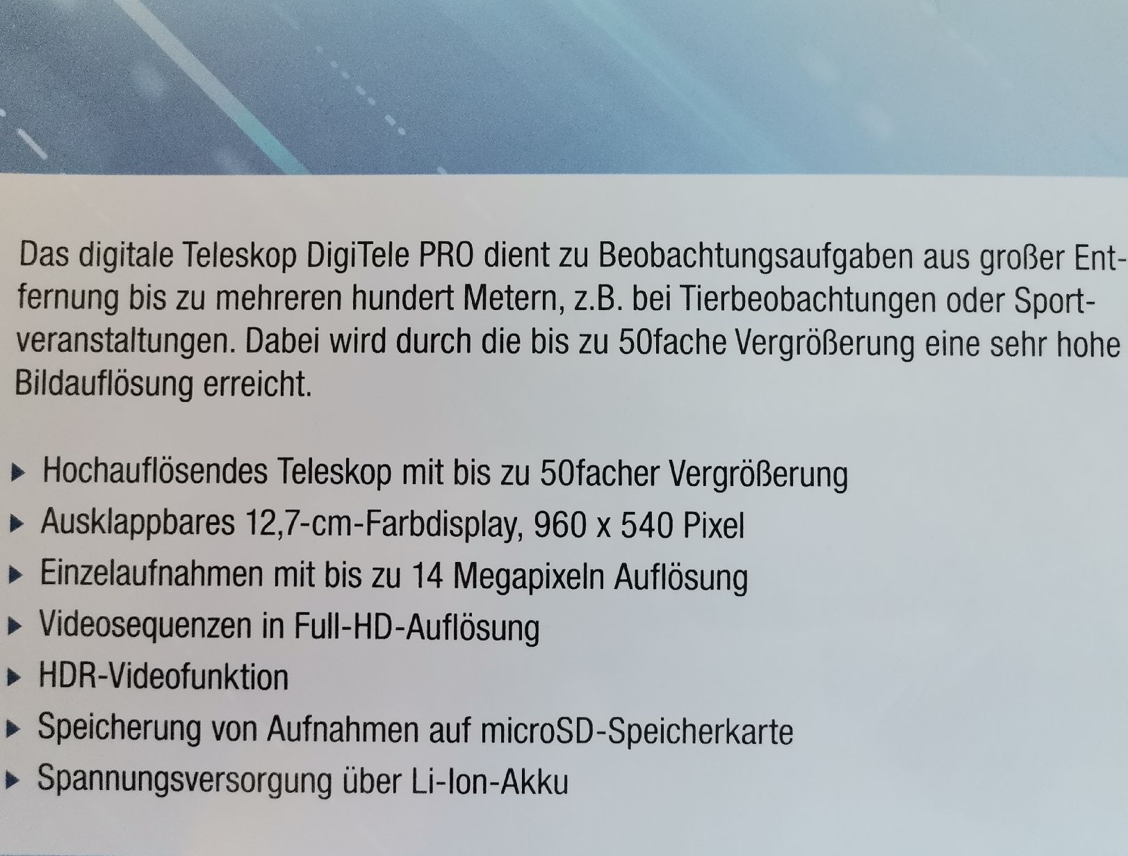 Télescopes: dnt digitales Teleskop Digitele pro – Neuf (Voir description) à Muhen par Jeffo03 5