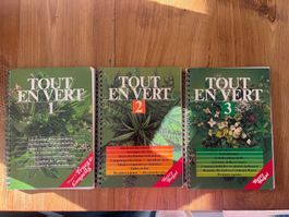 3 livres tout en vert de Betty bossi