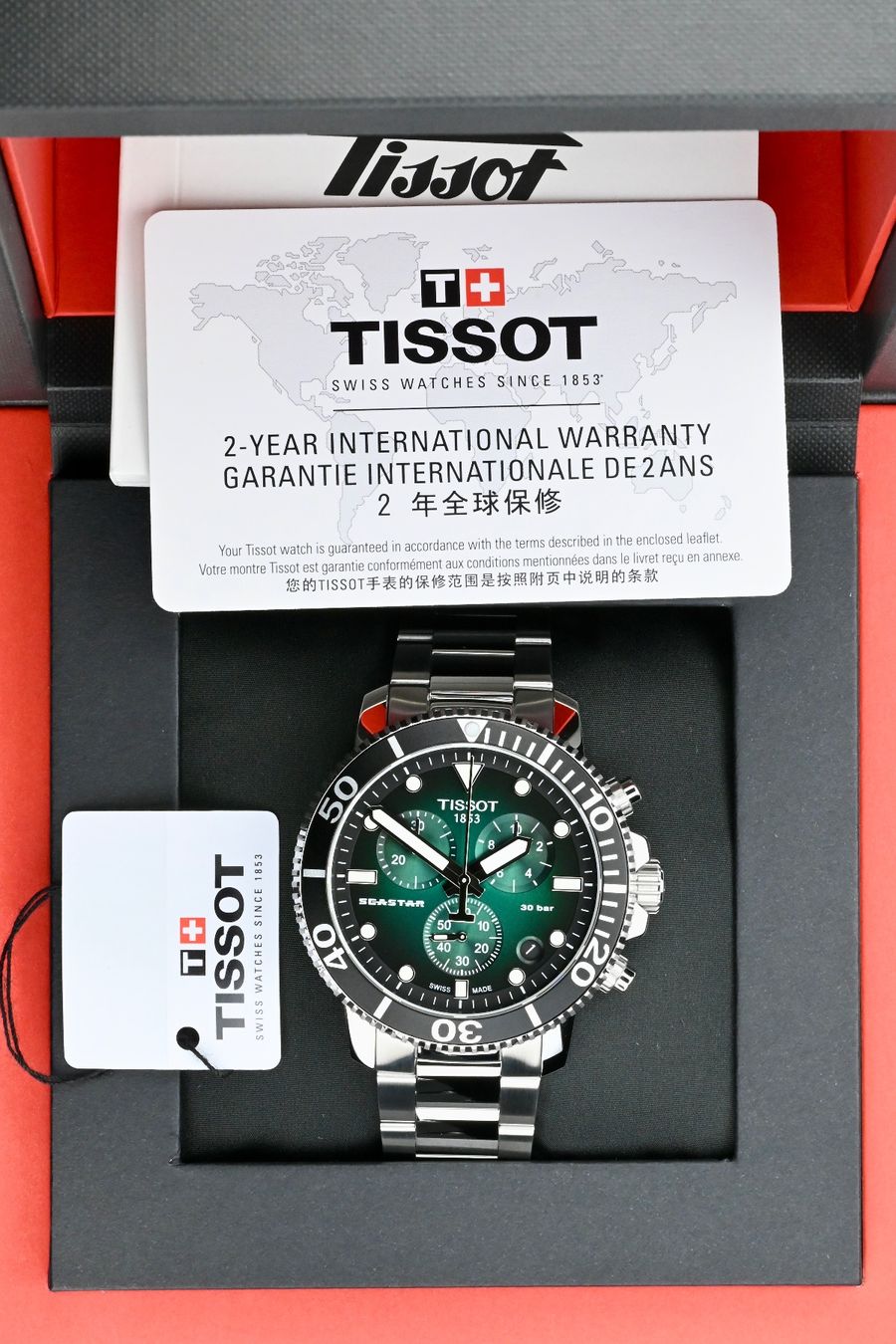Tissot Orologi: Tissot Seastar 1000 ref. T120.417.11.091.01 – Nuovo e nell'imballaggio originale da Zug venduto da Avent0ri_by_Montauk 3