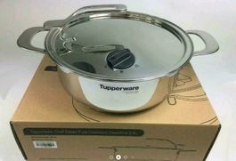 Edelstahl-Pfanne *Chef Serie * 3.8 l * Tupperware * NEU