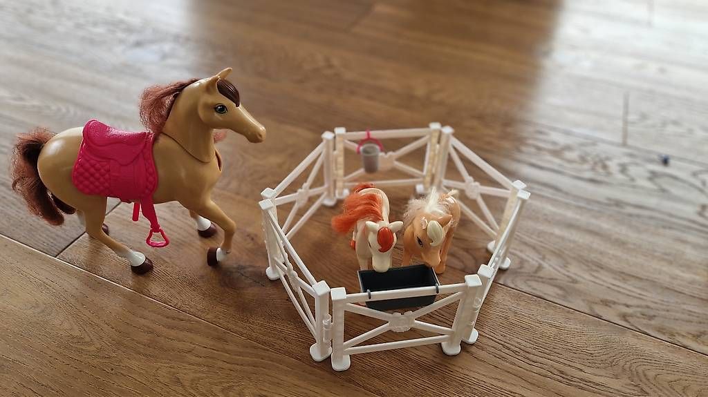 Giocattoli: Barbiepferd mit Ponys – Usato da Wimmis venduto da Selzer_84 1