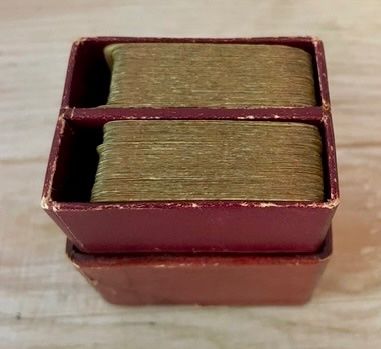 Giochi: Antike Bridge Kartenspiele mit Etui – Usato da Zwingen venduto da Dvl1500 1
