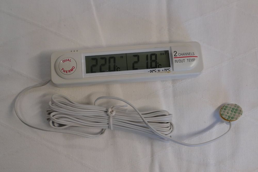 Digitales Thermometer Für Gewächshaus & Garten – Zeigt Max/Min, Wasserdicht, Mit Aufhängebohrung