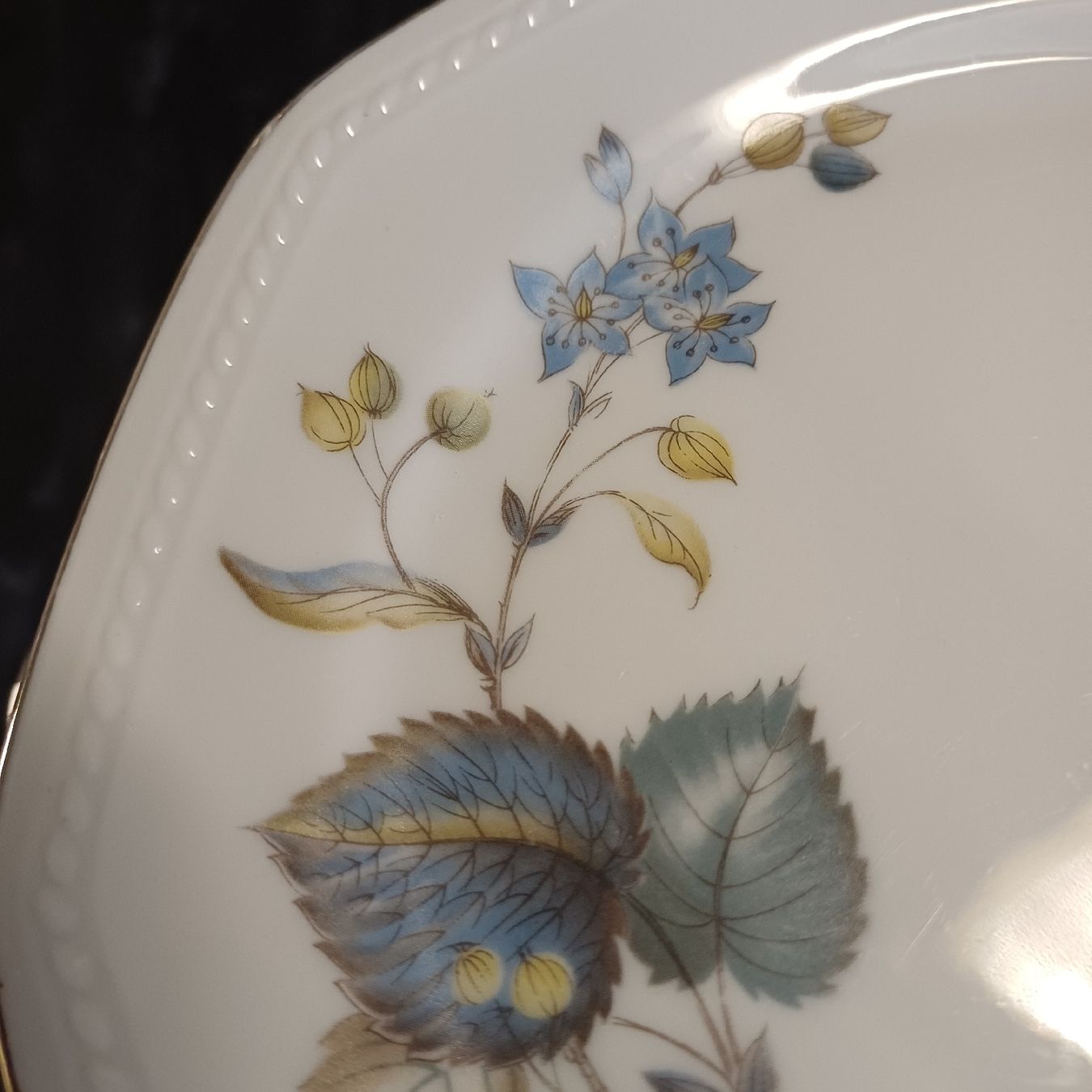 Piatti: 22 Teller Blumenmuster , Silberrand Schirnding Bavaria – Usato da Merenschwand venduto da Brockinell 1