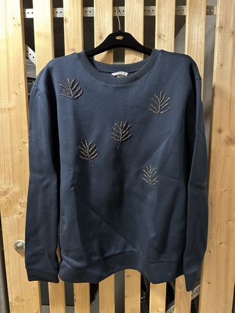 Pullover mit Perlenverzierung, Gr.L