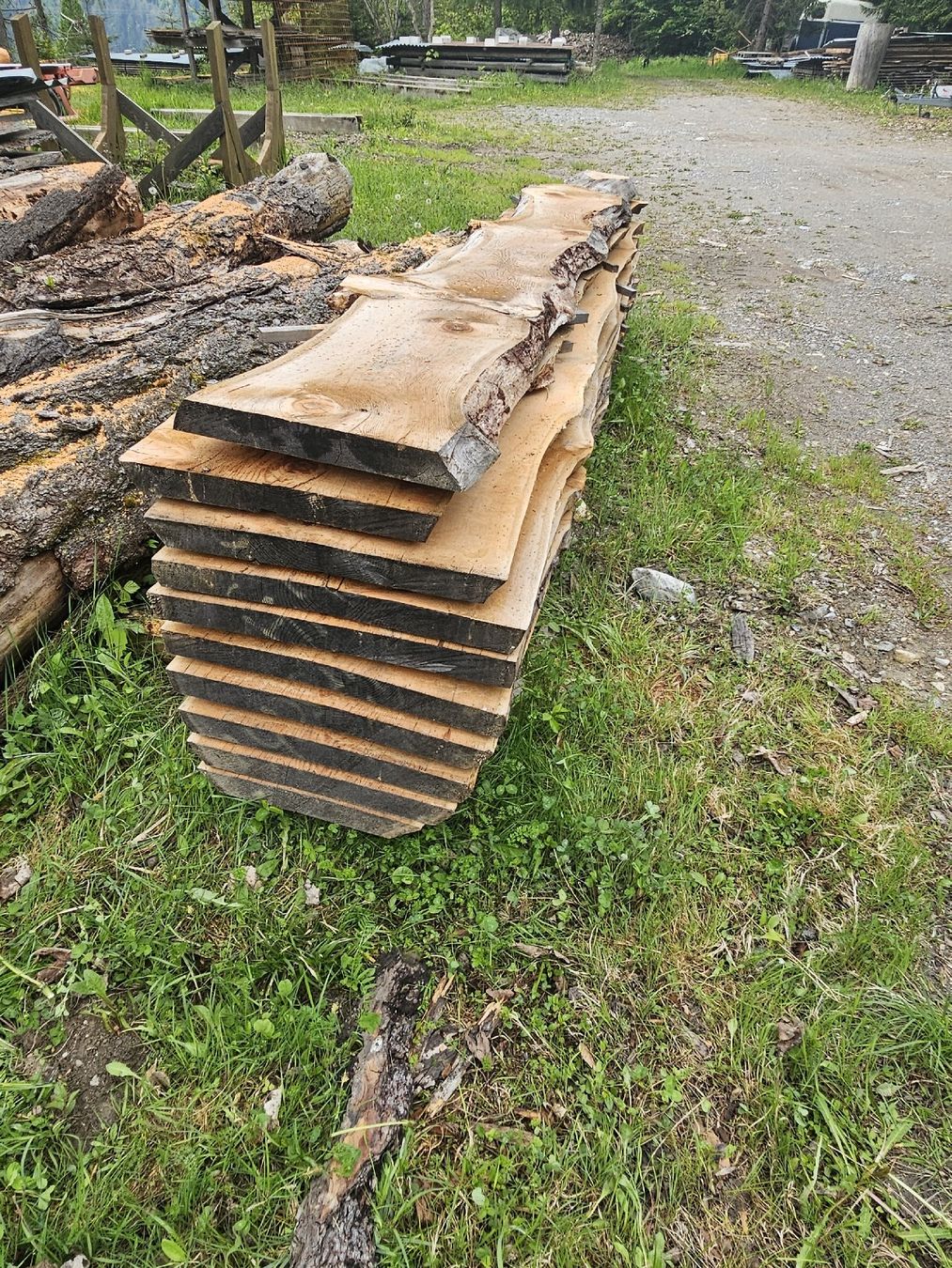 Articoli in legno: Lärchenholz ca 1 m3 50er Bohlen. – Usato da Maladers venduto da Seba23541 3