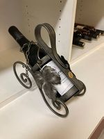 Weingestell für 1 Flasche, Schweizer Handarbeit