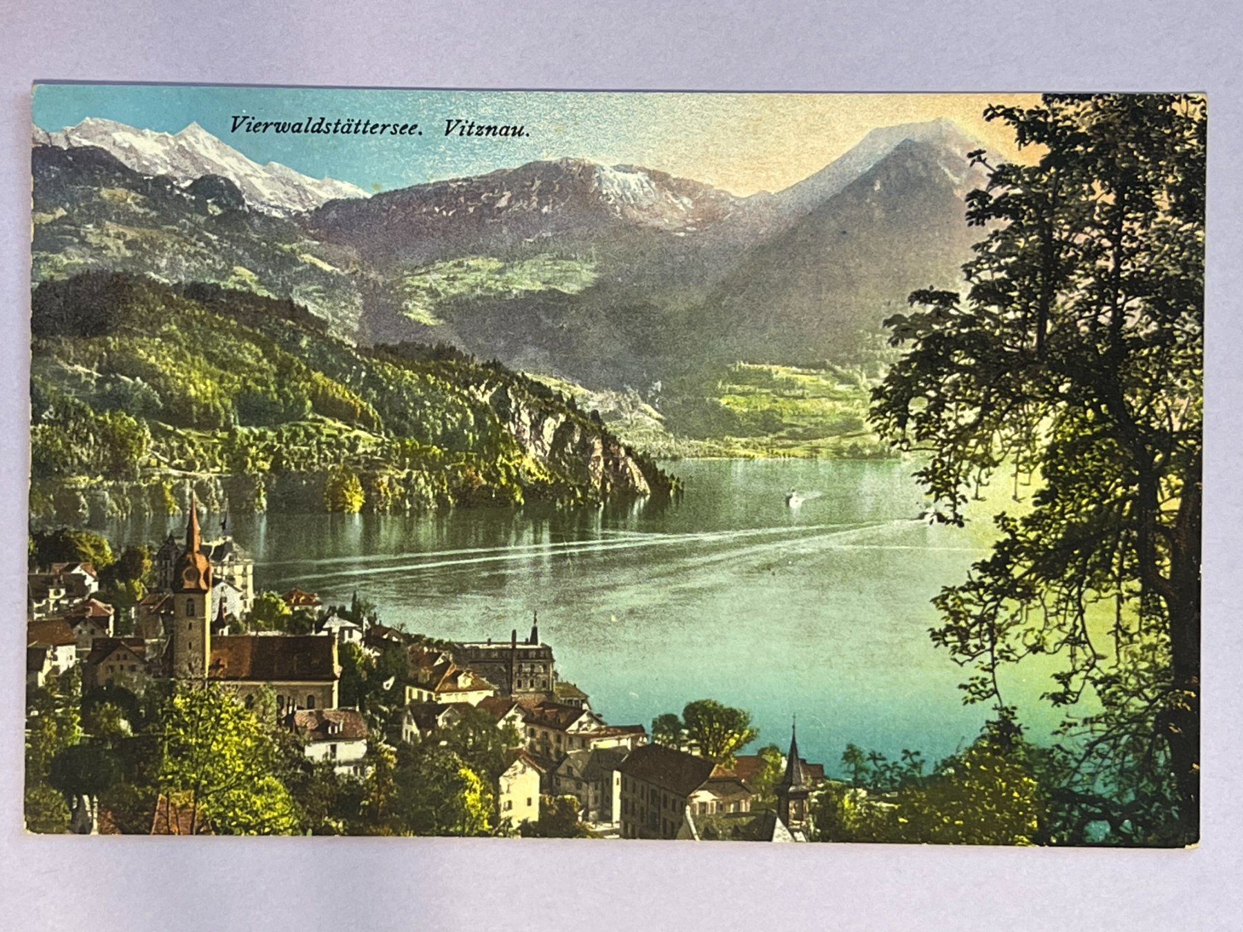 Cartoline postali: Vitznau - Vierwaldstättersee – Usato da Steg VS venduto da _vinci_