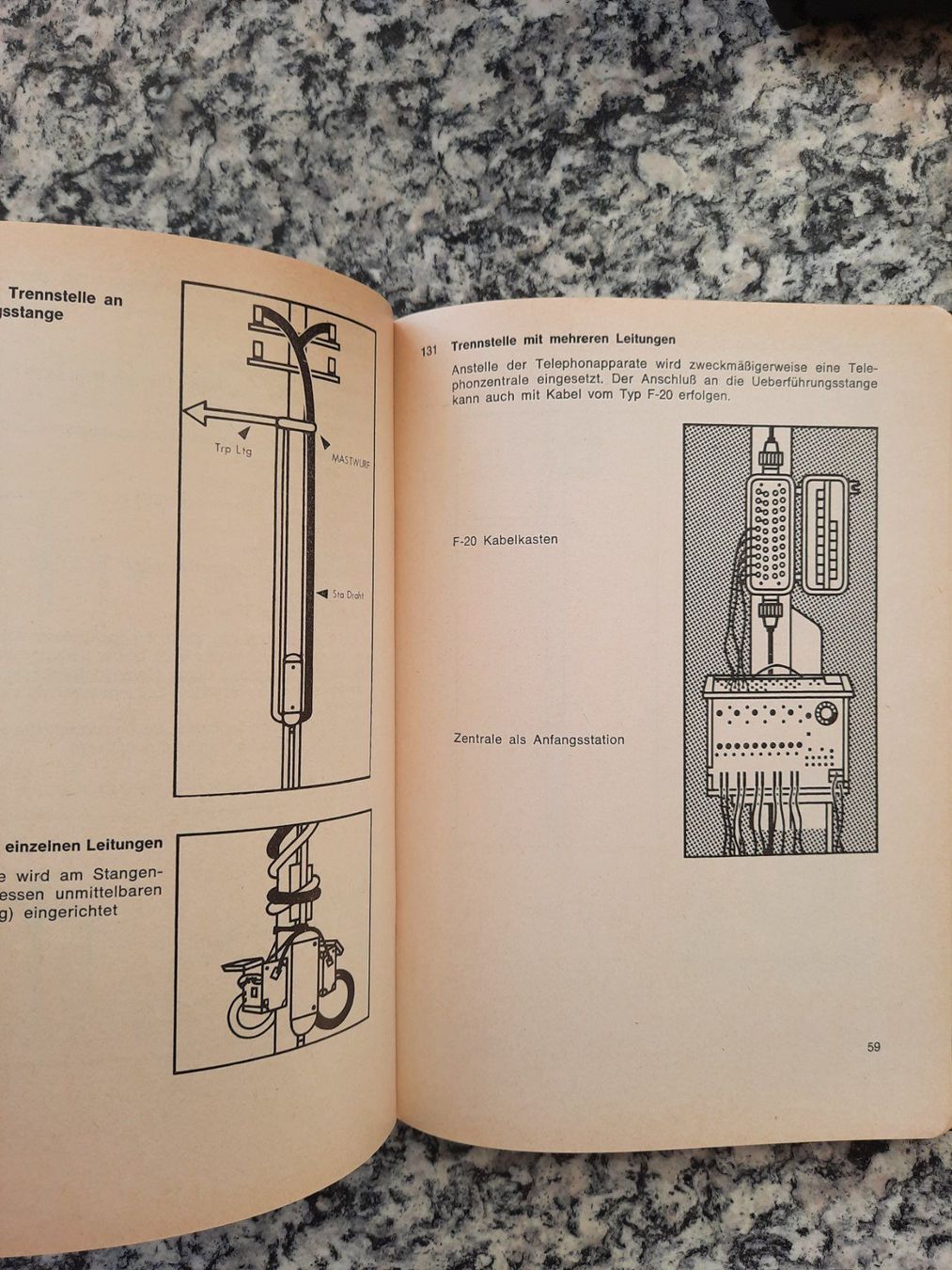 Bücher: Der Bau feldmässiger Telephonleitungen – Gebraucht aus Ruswil von Sammlergeist 3