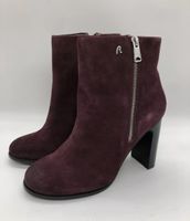 Replay Wildleder Stiefeletten Gr. 40/41 Dunkelrot Herbst Win