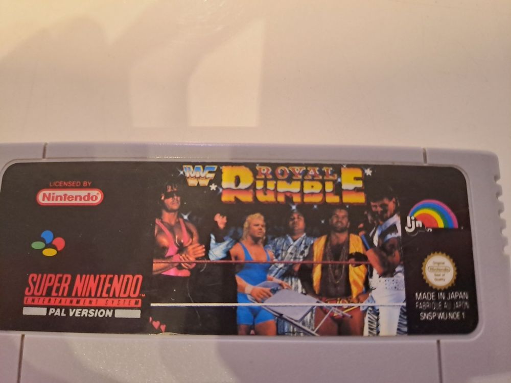 Giochi: Royal Rumble Super Nintendo SNES Spiel PAL Version – Usato da Aarau venduto da Kaesekuchen2000 4