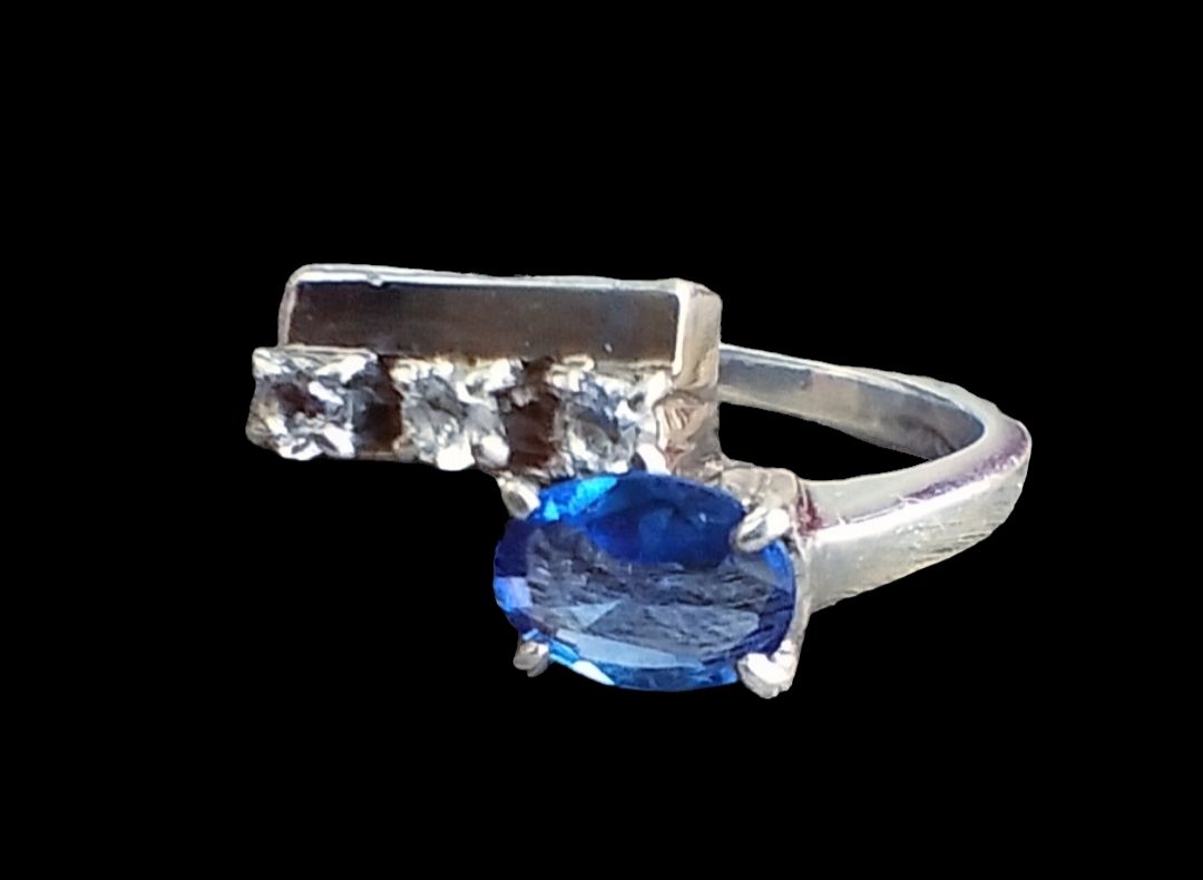 Ringe: Vintage Saphir Ring 925 Silber – Gebraucht aus schwyz von larry91sz 3