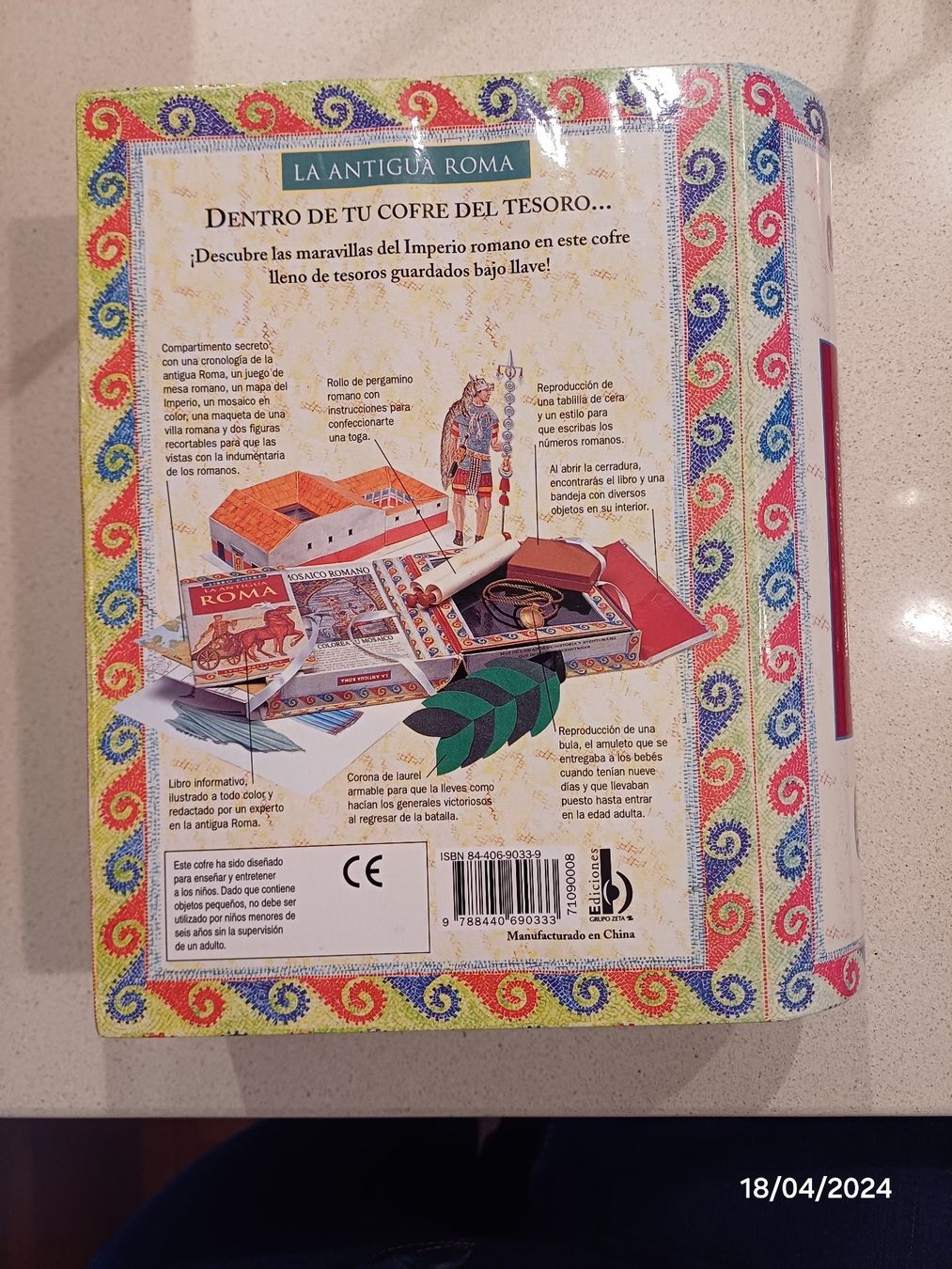 Libri: Spanischen Buch -  Libro Cofre - Titel: "La antigua Roma" – Usato da Würenlos venduto da JRP_71 1