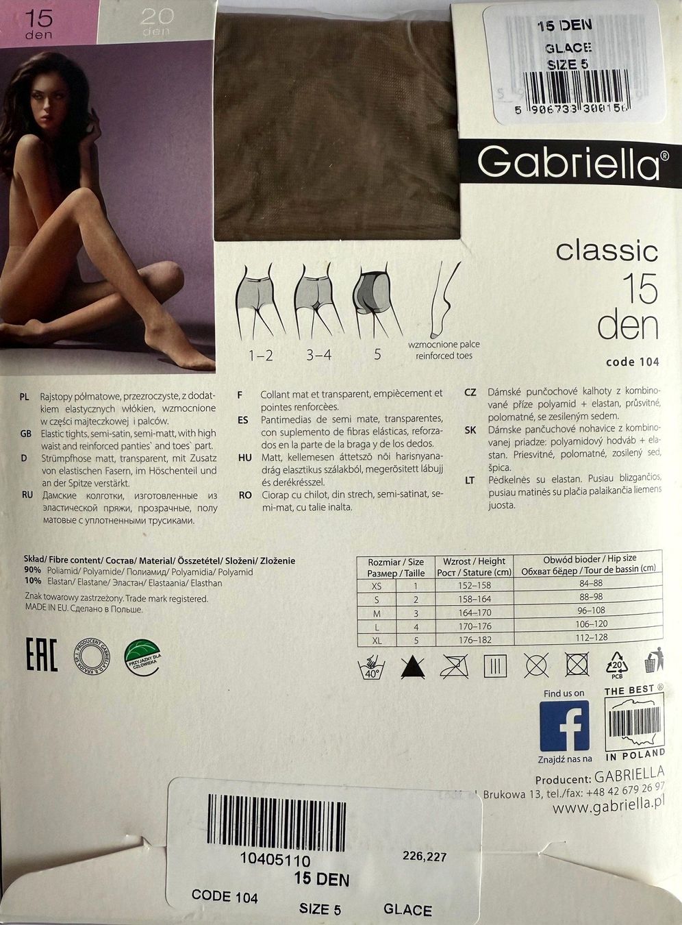 Calze & Collant: Strumpfhose Gabriella classic – Nuovo e nell'imballaggio originale da Menziken venduto da ABA60 1