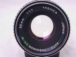 Yashinon DS-M 50mm f1.7 M42 Yashica Tomioka #v3