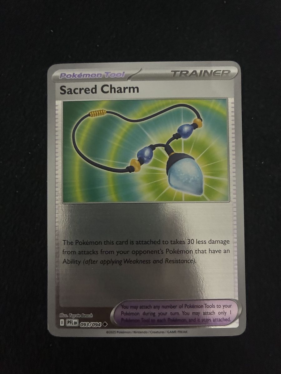Pokémon Carte collezionabili: PHANTASMAL FLAMES # 93 SACRED CHARM – Nuovo (secondo la descrizione) da Taverne venduto da YOHISTORE