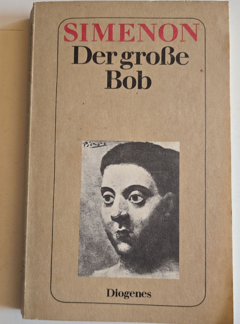 Libri: Simenon "Der grosse Bob" Diogenes – Usato da Oberbüren venduto da Elk2025