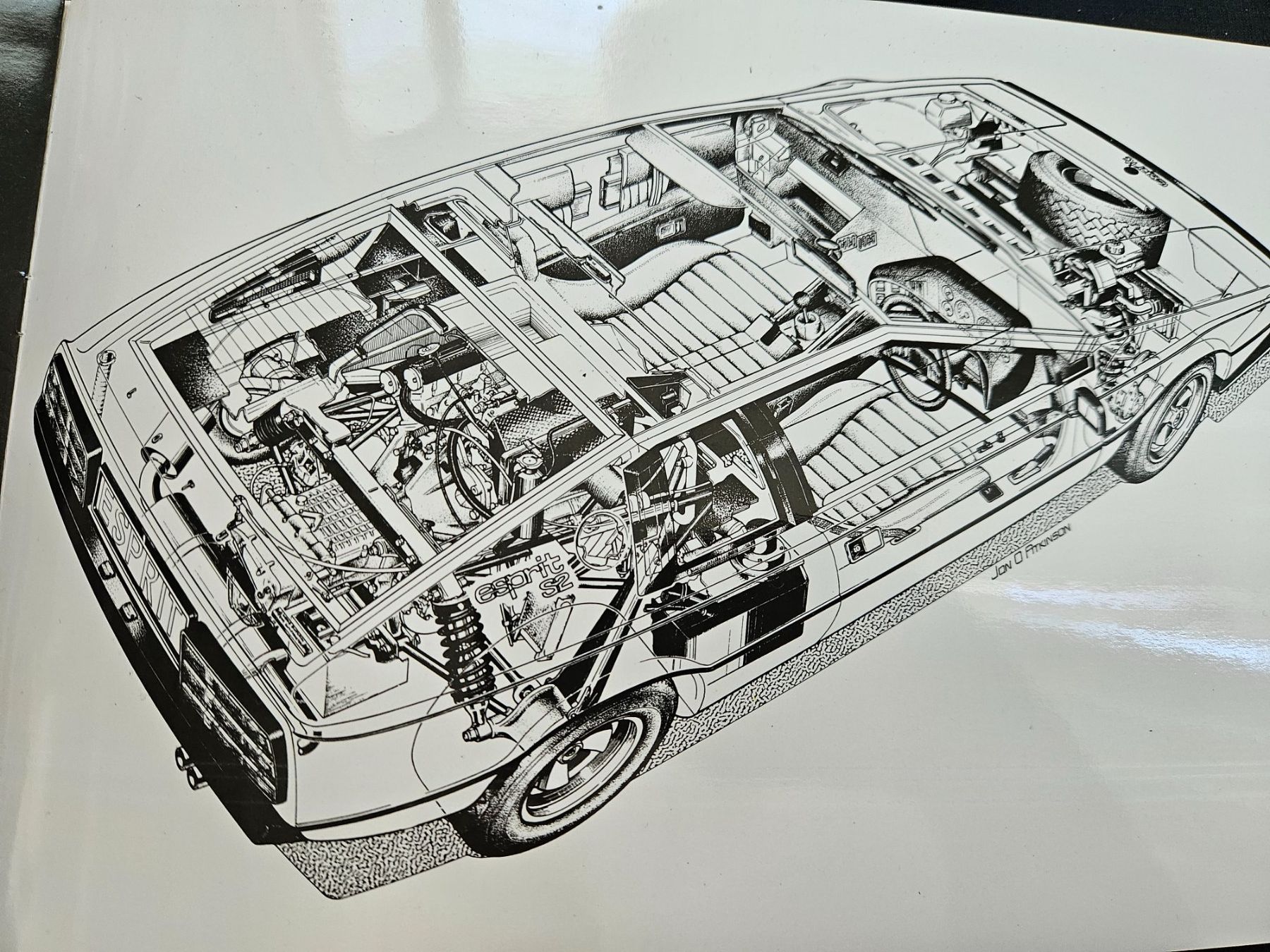 Lotus Documenti: Lotus Esprit  Esprit S2 Prospekt ca 1980 xa – Usato da Flawil venduto da sr1_f6st 3