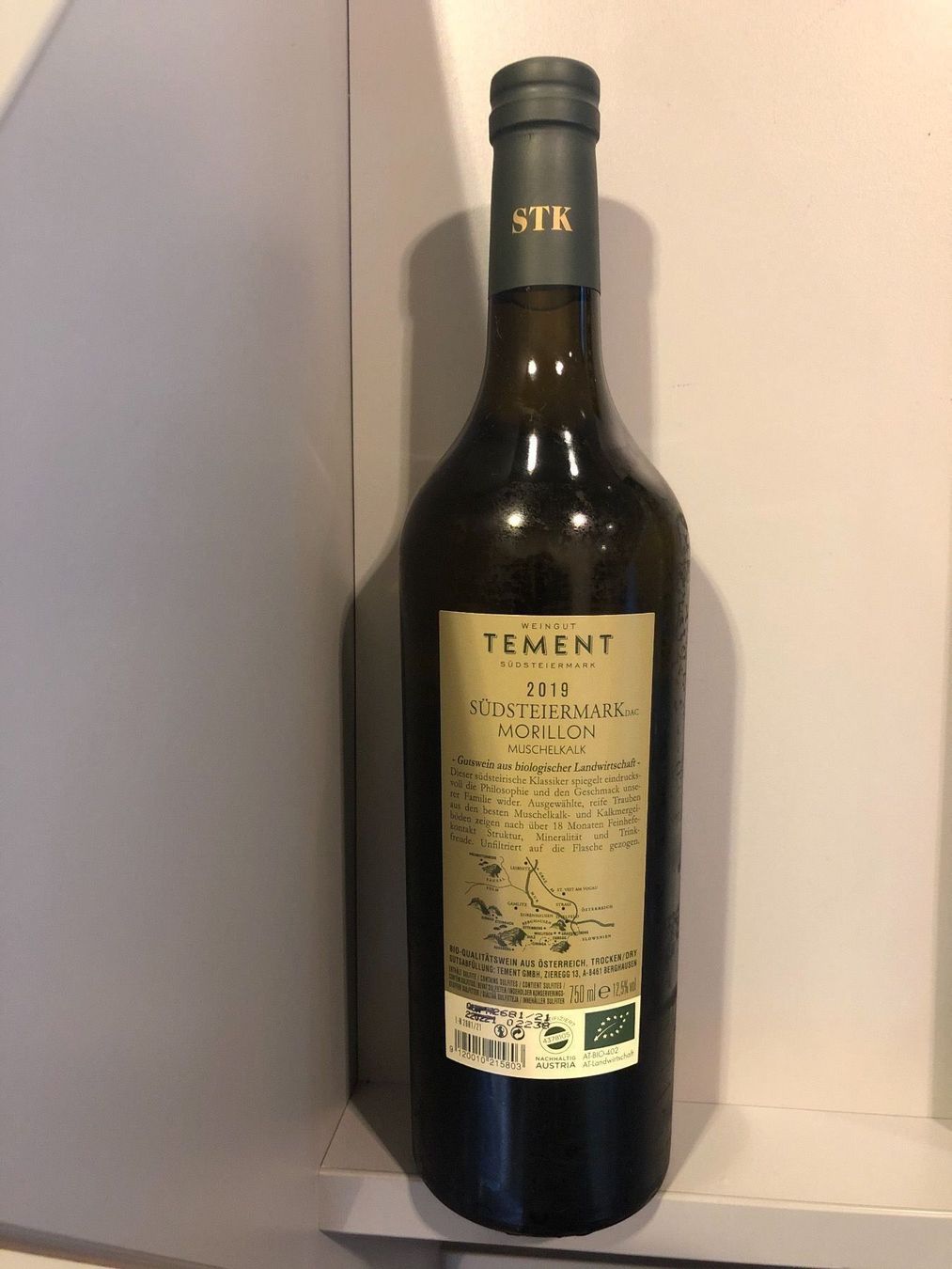 Vino: TEMENT Morillon MuschelkalkSüdsteiermark – Nuovo e nell'imballaggio originale da Wald ZH venduto da mlnt 2