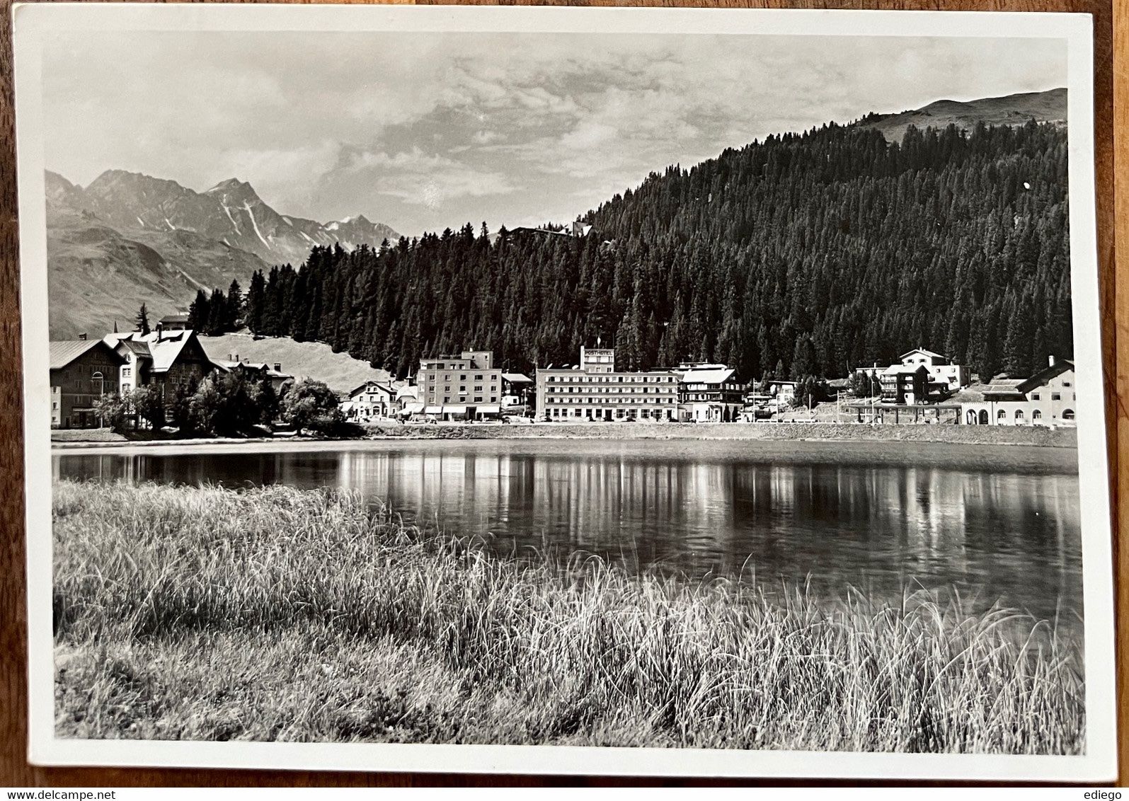 Ansichtskarten: AK:  AROSA - AM OBERSEE – Gebraucht aus Lutry von Ediego