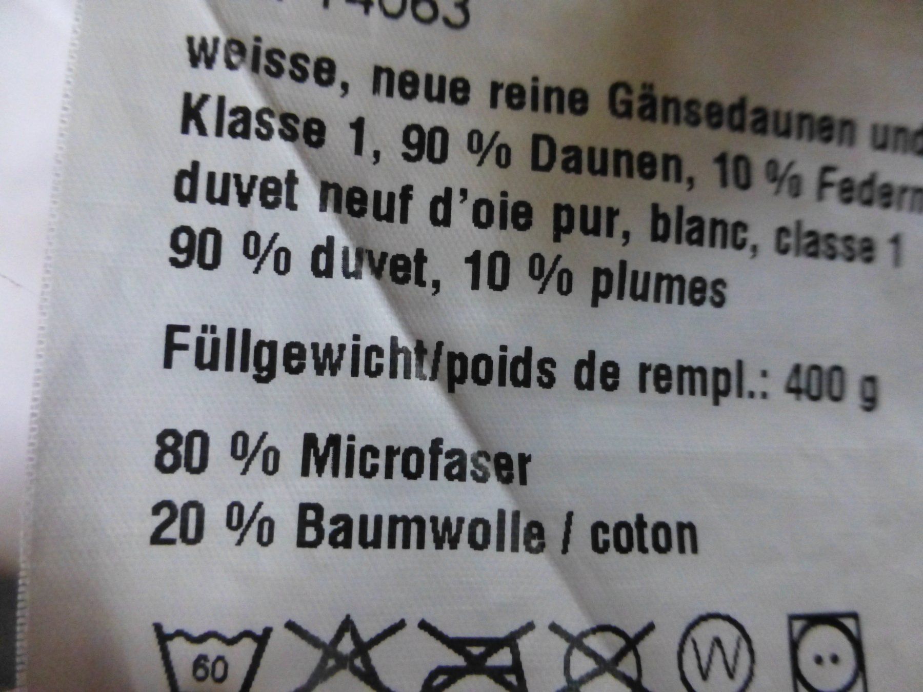 Couvertures: Daunen Duvet zwei Stück – D'occasion à Würenlingen par drago56 8