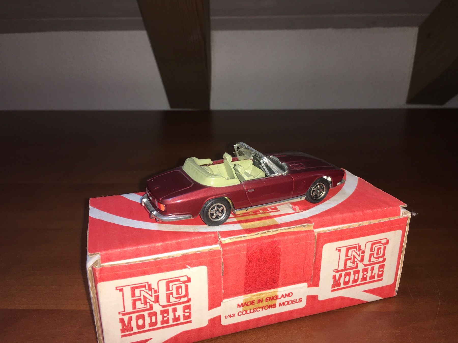 Jensen Modellini d'auto: Jensen Interceptor Convertible 1/43 EnCo Models - no Western – Nuovo (secondo la descrizione) da Wohlen AG venduto da PrivatSammlung 2