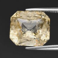 5.84ct Natur SI1 Grossular Edelstein gelb unbehandelt