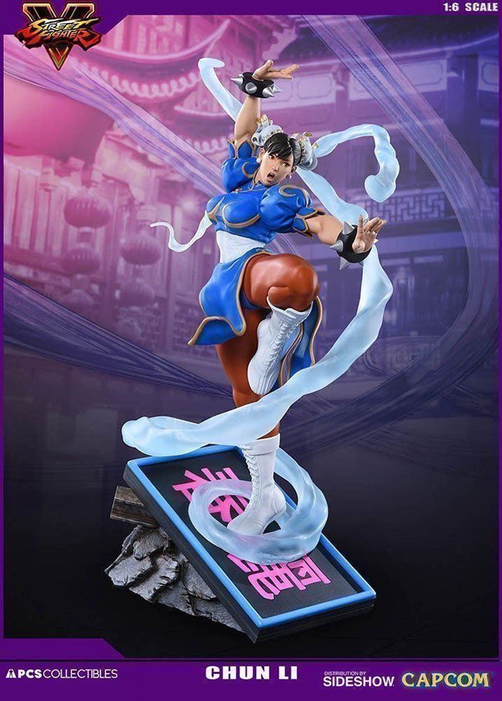 Skulpturen & Statuen: PCS Capcom Street Fighter V Chun-Li Statue / Figur – Neu und originalverpackt aus Lyss von