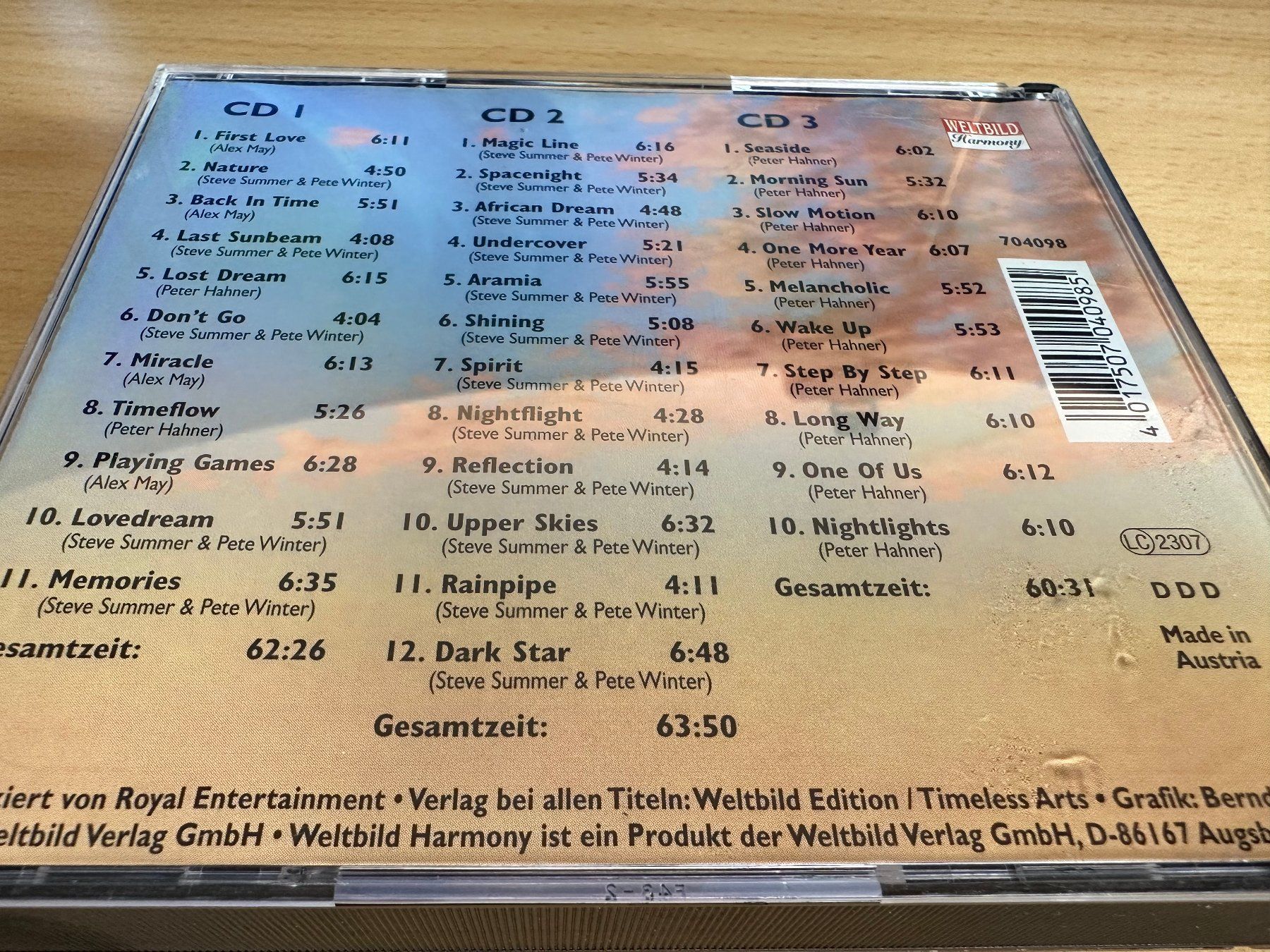 CDs: Various – Meditation And Relaxation - 3 CD – Gebraucht aus Rikon im Tösstal von Alpenmutz 1