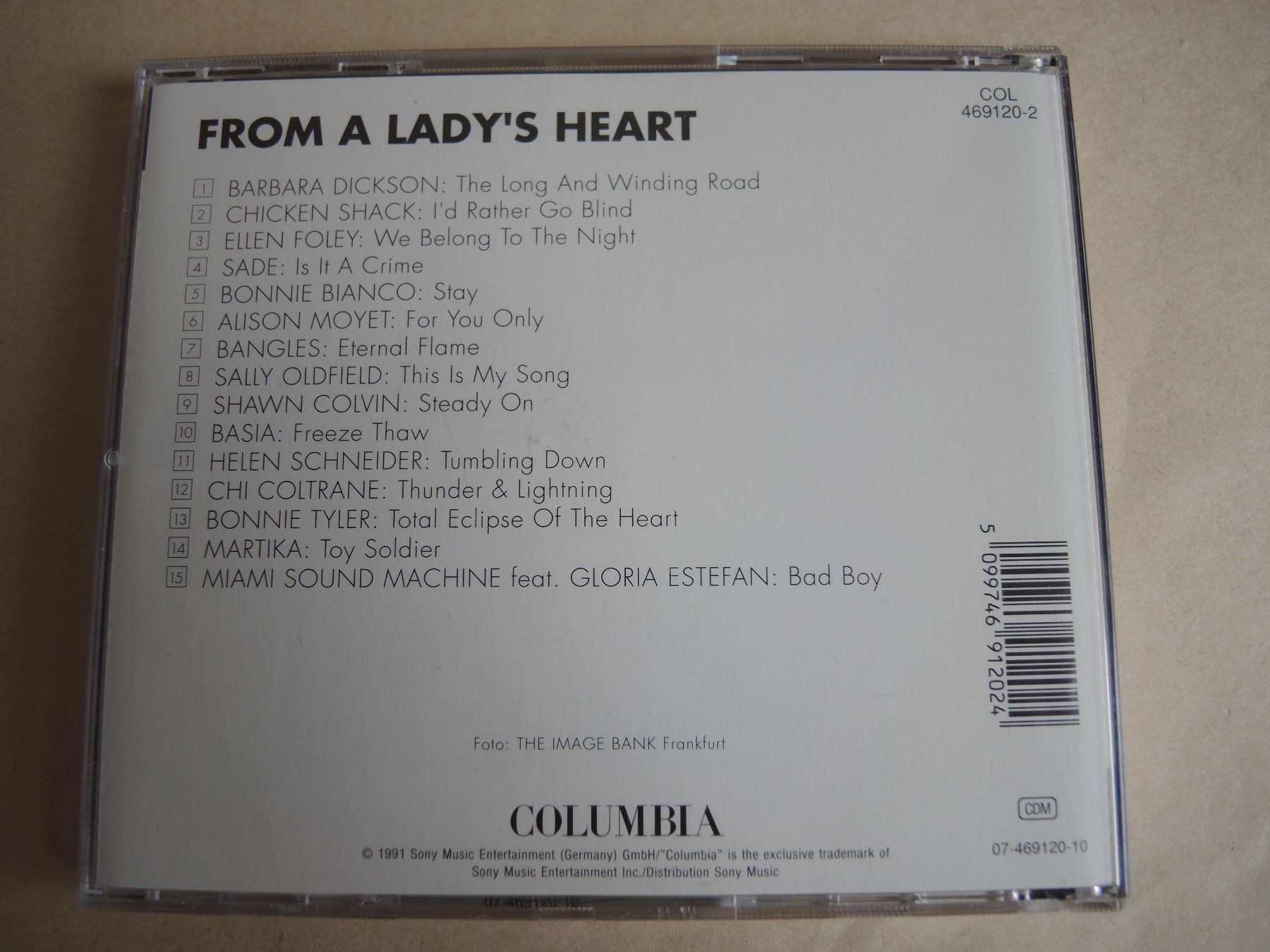 CDs: CD From a Lady's Heart - Bangles SADE Alison Moyet Estefan – Gebraucht aus Rorschach von Pop-upBrocki 2