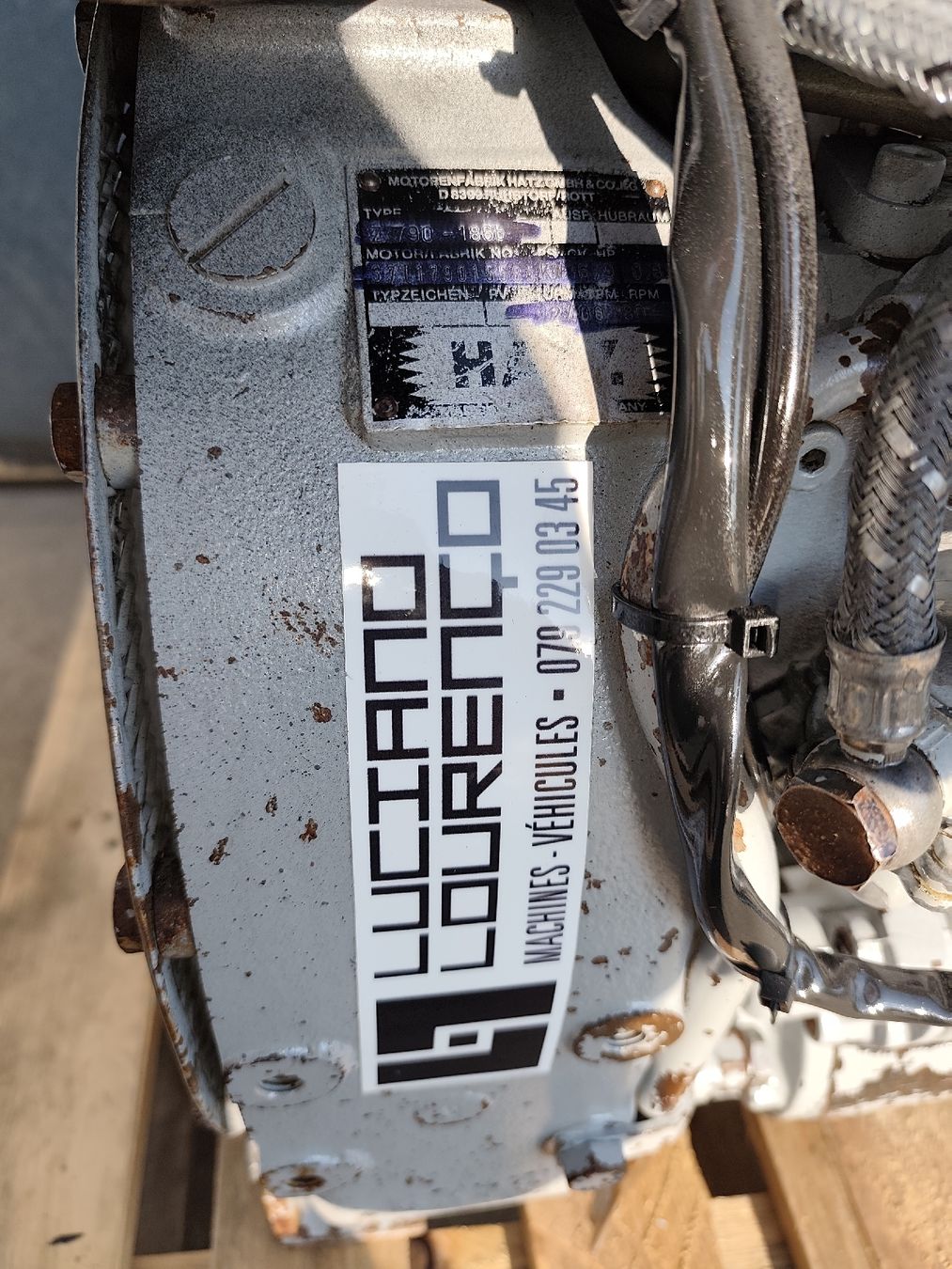 Hatz Motoren: Hatz diesel Motor Z790 – Gebraucht aus Bassecourt von Jumat 5