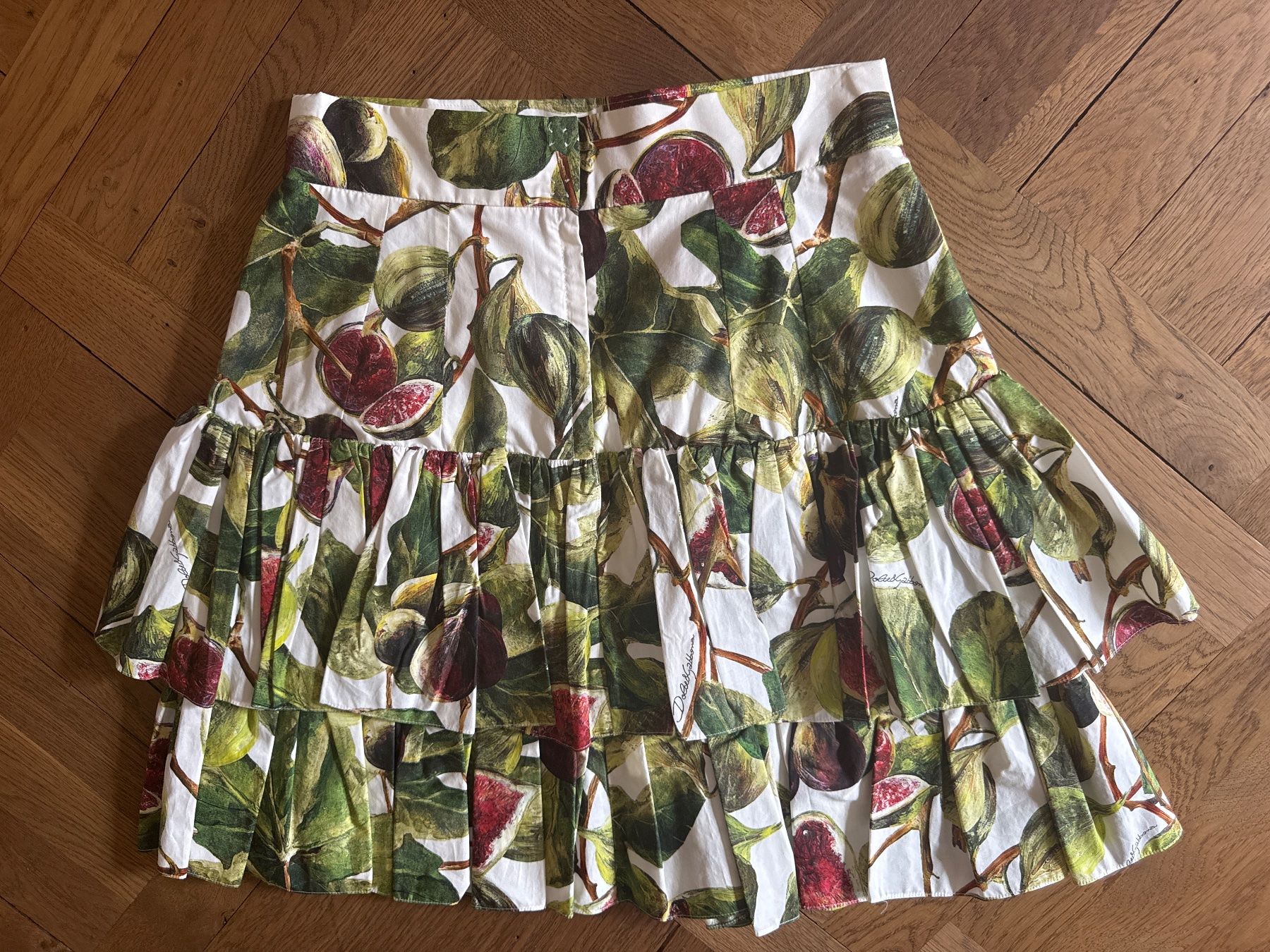 Dolce & Gabbana Röcke: Dolce & Gabbana Rock mit Feigen Print – Neu und originalverpackt aus Meilen von Emma_321 5