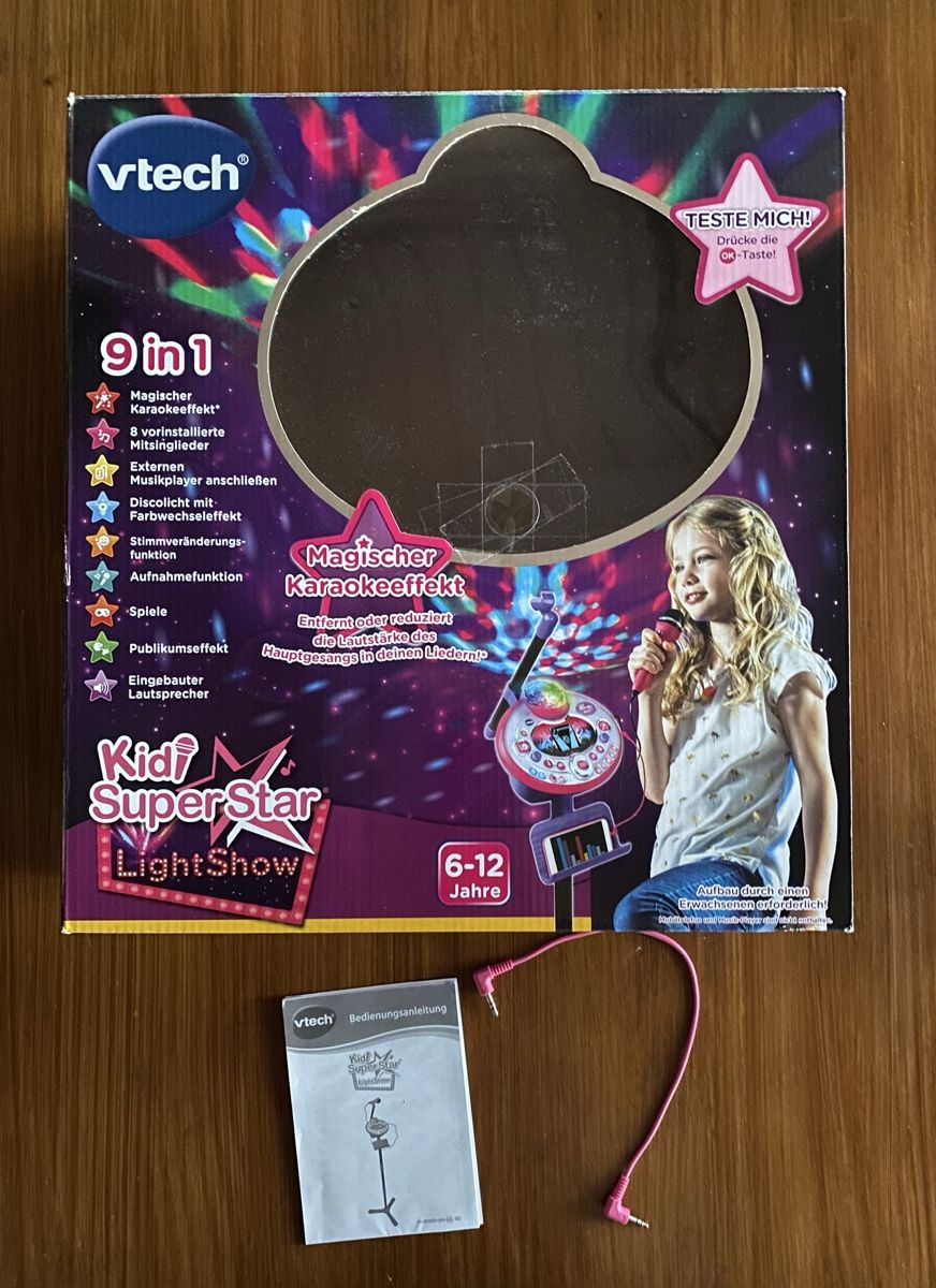 Vtech Spielzeuge: VTech Kidi Super Star Lightshow Mikrofon Karaoke Set – Gebraucht aus Urdorf von Bets4 2