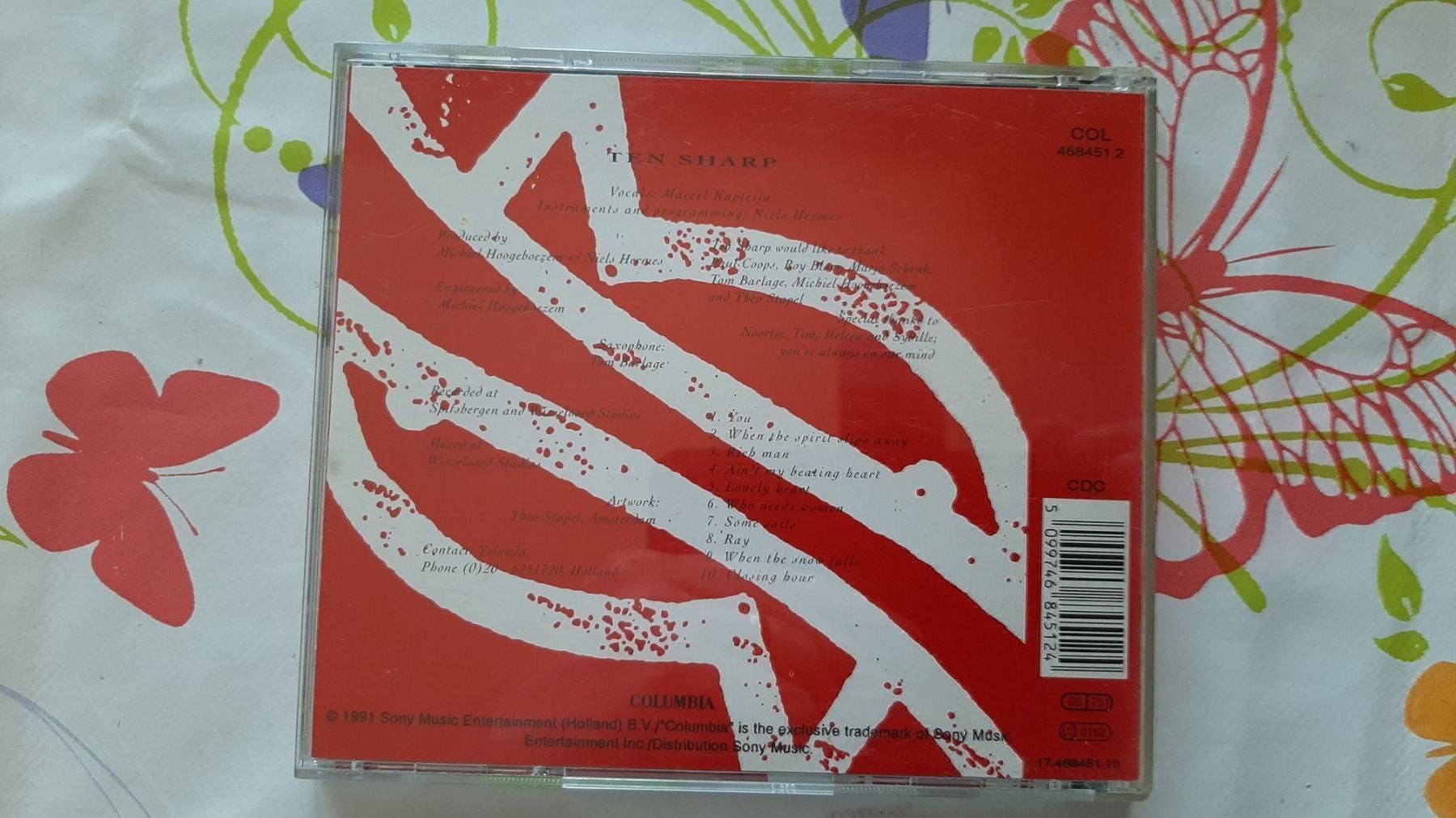 CDs: CD Ten Sharp - Under the water line – Gebraucht aus Pully von bro_n52j 1