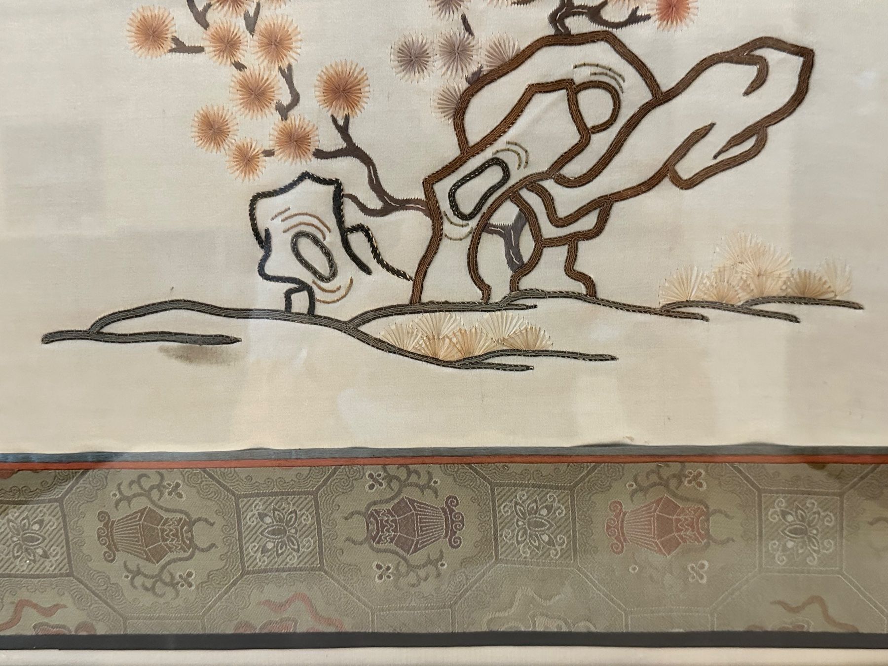 Foto & Immagini: Asiatisches Seidentuch gerahmt – Usato da Bülach venduto da Jubet 2