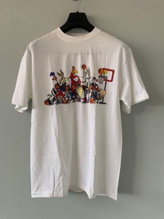 Vintage tee-shirt Looney Toons space jam L single stitch NEW