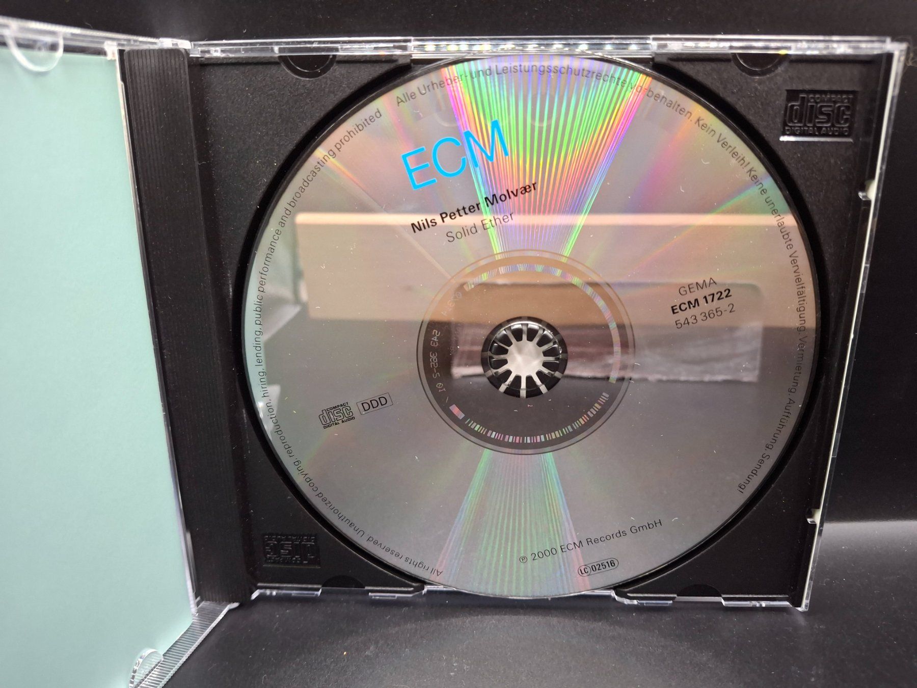 CD: Nils Petter Molvær – Solid Ether – Usato da St.Gallen venduto da jalamusic 4