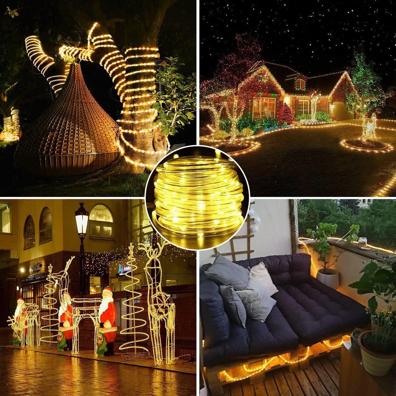 Ghirlande e barre luminose: Solar Lichtschlauch Lichterkette,10M – Nuovo e nell'imballaggio originale da Nuglar venduto da SaleRitter 6