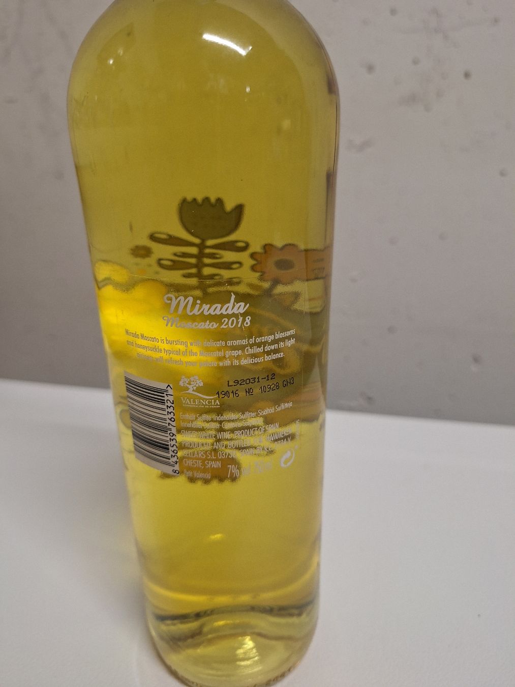 Vino: Moscata von Mirada 7%, 2018 – Nuovo e nell'imballaggio originale da Glattbrugg venduto da Rene1766 3