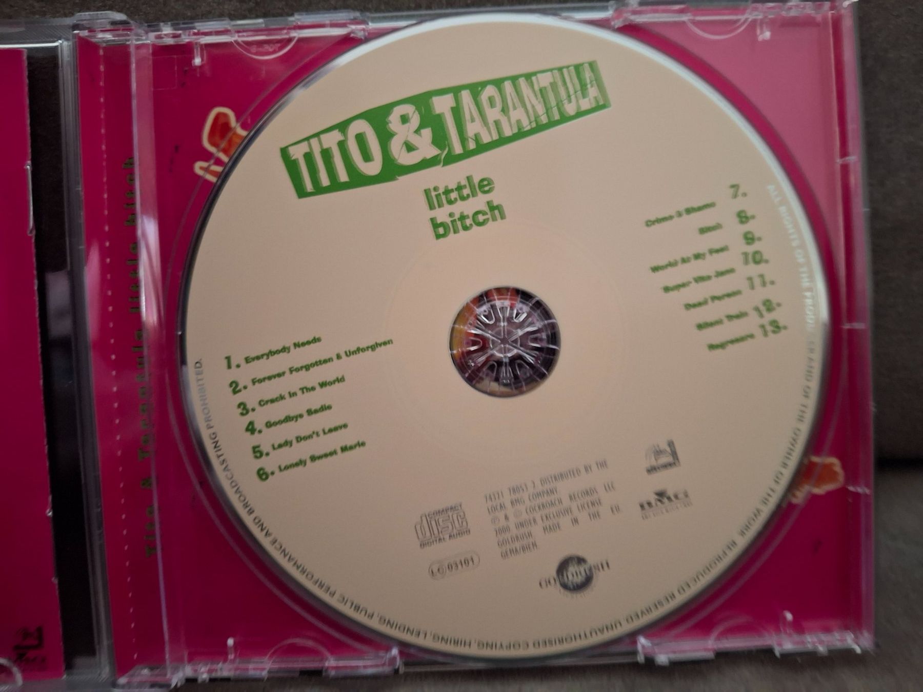 CDs: Tito & Tarantula - Little Bitch – Gebraucht aus St.Gallen von jalamusic 2