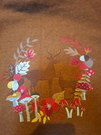 Strickjacke " Reitmayer " mit Stickereien
