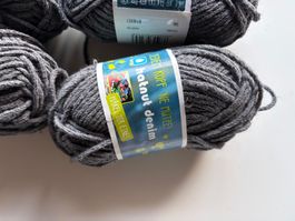 4 Knäuel Denim Hatnut