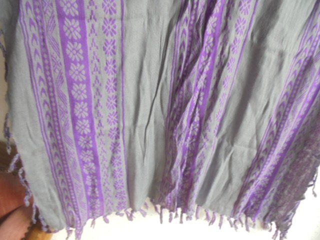 C&A Foulards, Tücher & Schals: Foulard, grau/lila, Viskose, C&A NEU – Neu (gemäss Beschreibung) aus Hinwil von Glasperlen 3