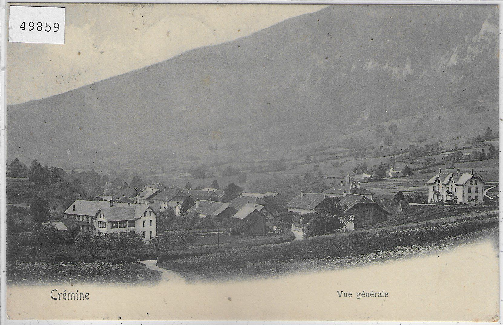 Cartoline postali: Cremine - Vue generale – Usato da Ettingen venduto da Kartenplanet