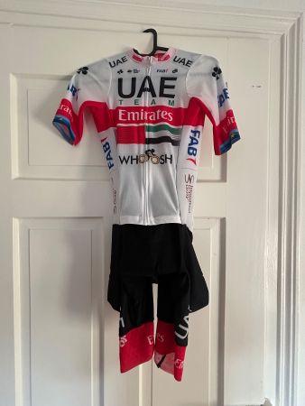 UAE Team Emirates European Champion Summer road suit