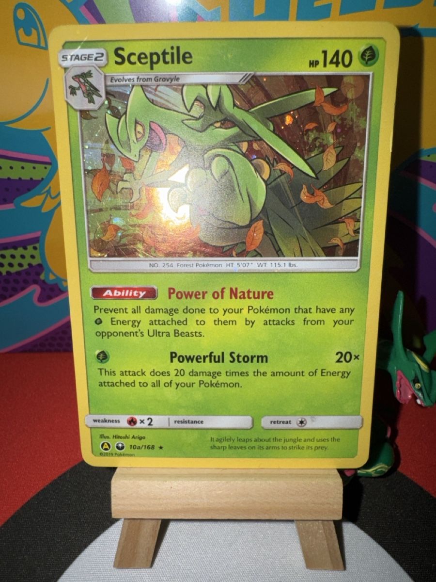 Pokémon Carte collezionabili: POKÉMON / Sceptile / Celestial Storm / Holo Bleed + Swirl – Usato da Herzogenbuchsee venduto da TCG-High-Quality 1