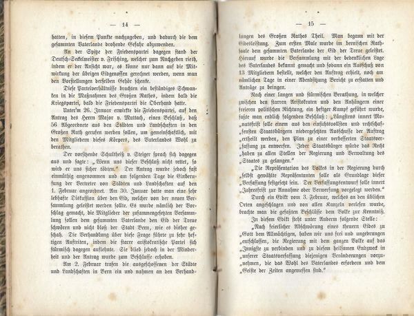 Libri: Geschichte des Bernervolkes 1864 – Usato da Bern venduto da Grindelwaldaus 1