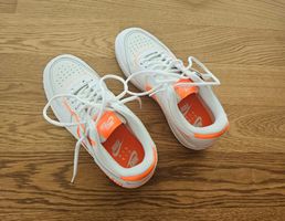Nike Air Force 1 weiss orange Grösse 38,5 neu